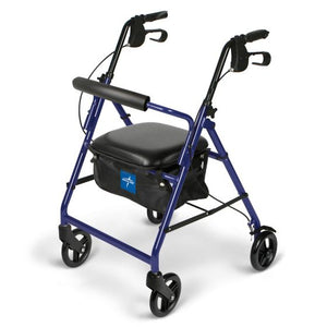 Medline Basic Aluminum 6" Wheel Rollator