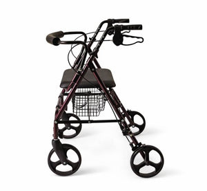 Medline Basic Aluminum Heavy-Duty Bariatric Rollator