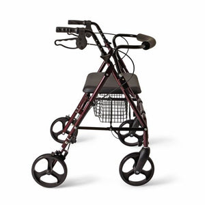 Medline Basic Aluminum Heavy-Duty Bariatric Rollator