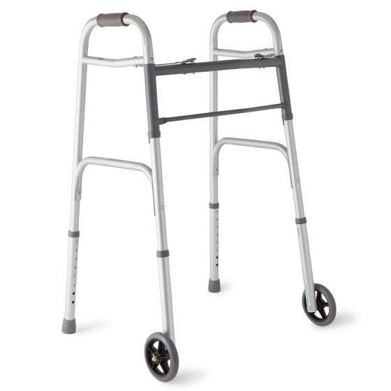 Medline 2 Button Folding Walker